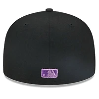 New York Yankees Black Purple Metallic Pop Era 59FIFTY Fitted Hat