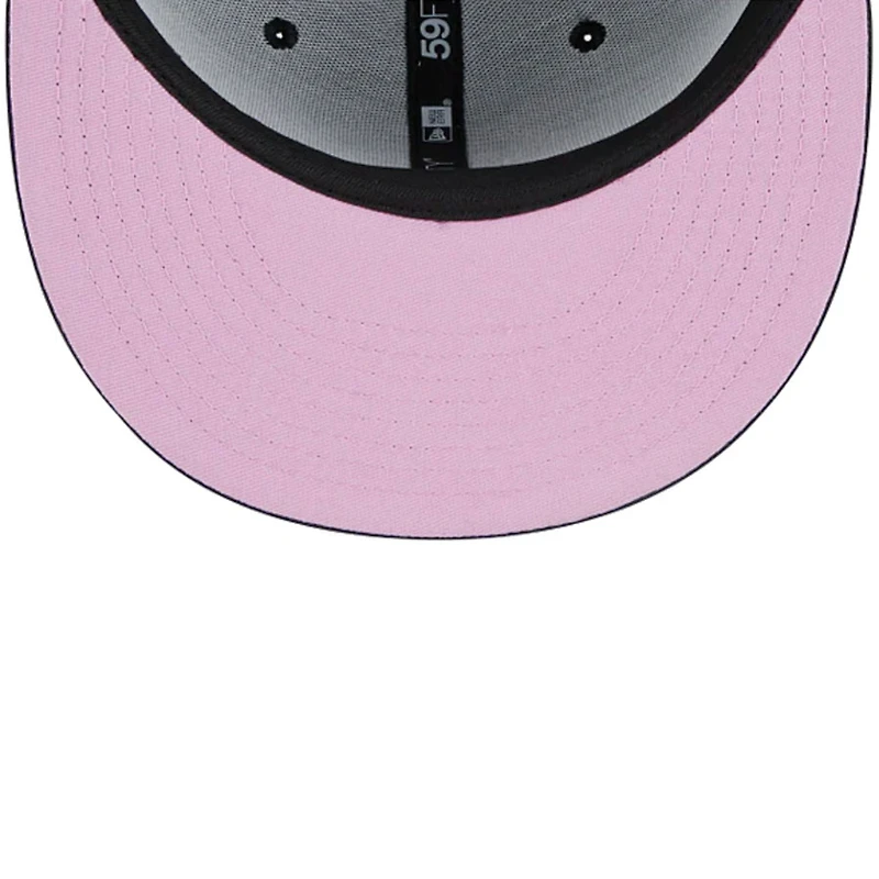 New York Yankees Black Purple Metallic Pop Era 59FIFTY Fitted Hat