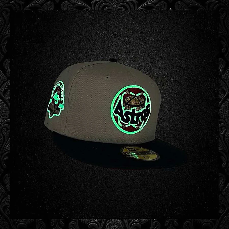 Houston Astros Rarefittedz Stone 45th Patch Red UV 59FIFTY Fitted Hat