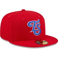 Tennessee Smokies Red Authentic Collection MiLB 59FIFTY Fitted Hat