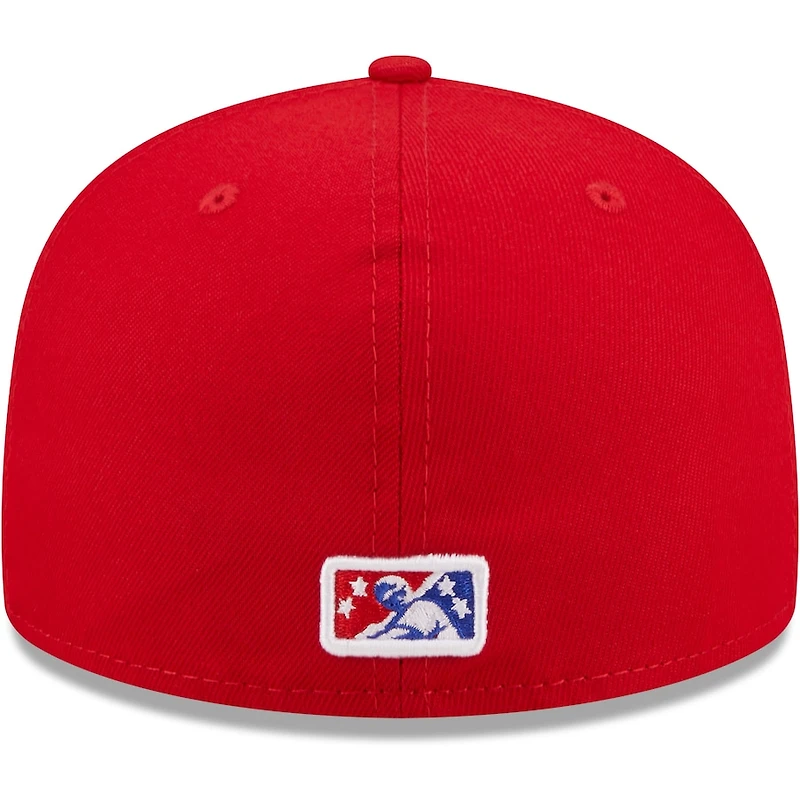 Tennessee Smokies Red Authentic Collection MiLB 59FIFTY Fitted Hat