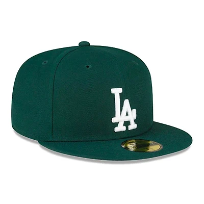 Los Angeles Dodgers Dark Green Gray UV 59FIFTY Fitted Hat
