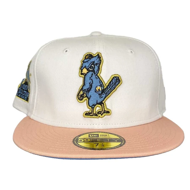 St. Louis Cardinals Easter Two Tone 1957 ASG Patch Blue UV New Era 59FIFTY Fitted Hat