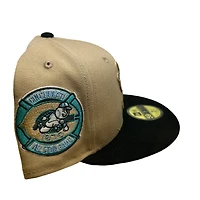 Cinncinnati Reds Tan Two Tone 1970 ASG Patch Light Blue UV New Era 59FIFTY Fitted Hat