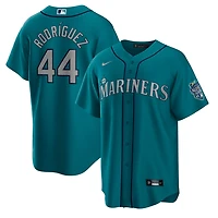 Seattle Mariners Julio Rodriguez Teal 2023 All Star Game Patch Nike Jersey