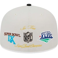 Pittsburgh Steelers Stone Gray World Class Collection NFL 59FIFTY Fitted Hat