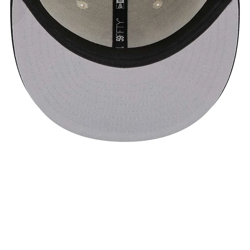 New England Patriots Stone Gray World Class Collection NFL 59FIFTY Fitted Hat