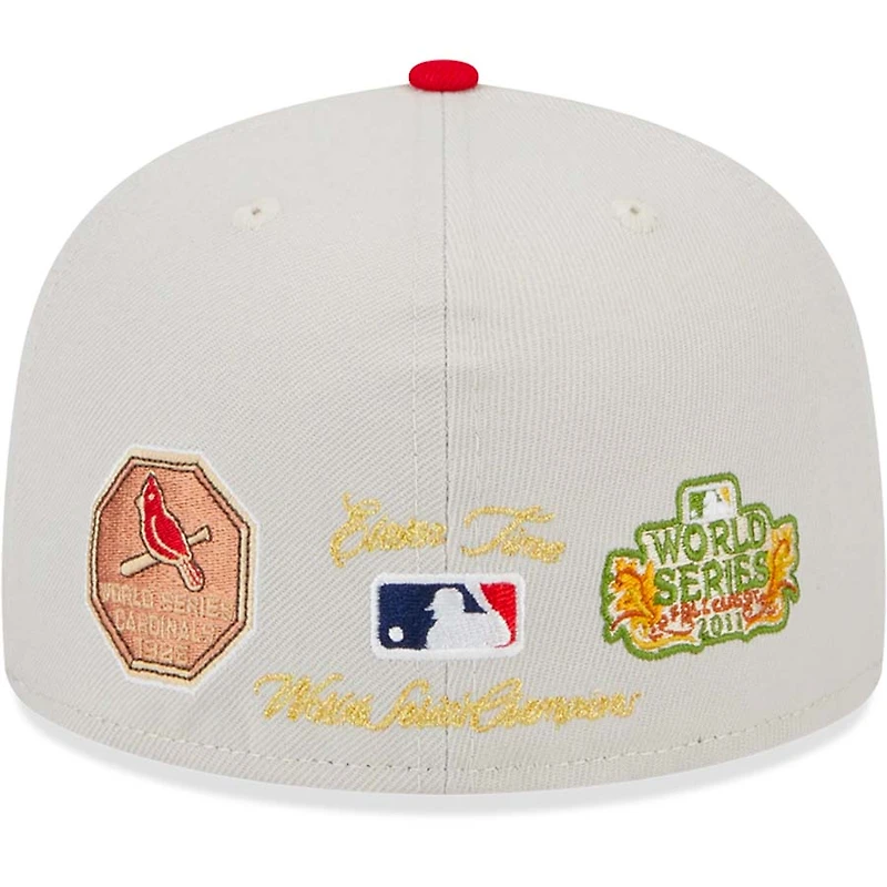 St. Louis Cardinals Stone Gray World Class Collection 59FIFTY Fitted Hat