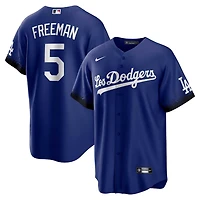 Los Angeles Dodgers Freddie Freeman Nike Royal City Connect Player Jersey