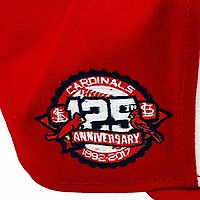 St. Louis Cardinals Pro Image Exclusive Red Pinwheel Collection 125th Anniversary Patch Gray UV 59FIFTY Fitted Hat