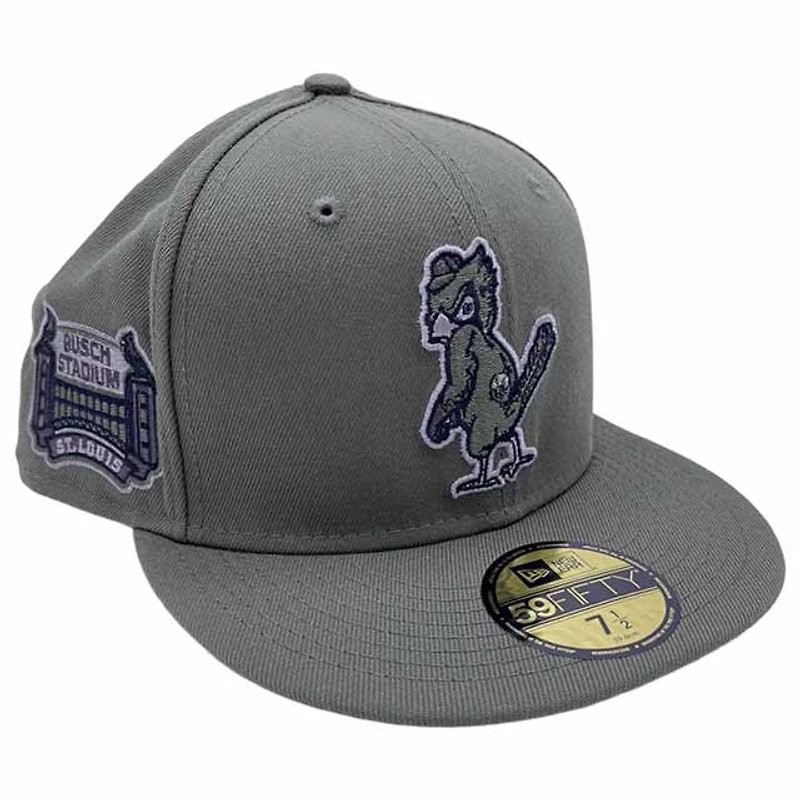 St. Louis Cardinals CamoGreen Busch Stadium Patch Camo Pattern UV 59FIFTY Fitted Hat