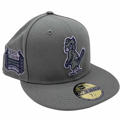 St. Louis Cardinals CamoGreen Busch Stadium Patch Camo Pattern UV 59FIFTY Fitted Hat