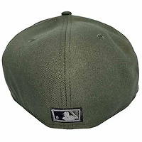 New York Yankees CamoGreen 27 World Championships Patch Camo Pattern UV 59FIFTY Fitted Hat
