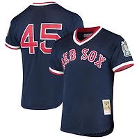 Boston Red Sox Pedro Martinez Mitchell & Ness Navy 1999 Cooperstown Collection Mesh Batting Practice Jersey