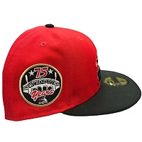 Chicago White Sox Red Brimmy Pack 75 Years Side Patch Gray UV New Era 59FIFTY Fitted Hat
