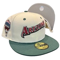 Arizona Diamondbacks Chrome Raza Pack 1998 Inaugural Season Patch Gray UV 59FIFTY Fitted Hat