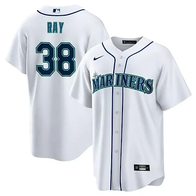 Seattle Mariners Robby Ray White Home Nike Player Jersey