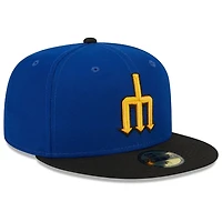 Seattle Mariners Royal 2023 City Connect 59FIFTY Fitted Hat