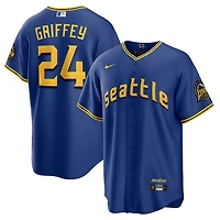 Seattle Mariners Ken Griffey Jr. Nike Royal Blue City Connect Player Jersey