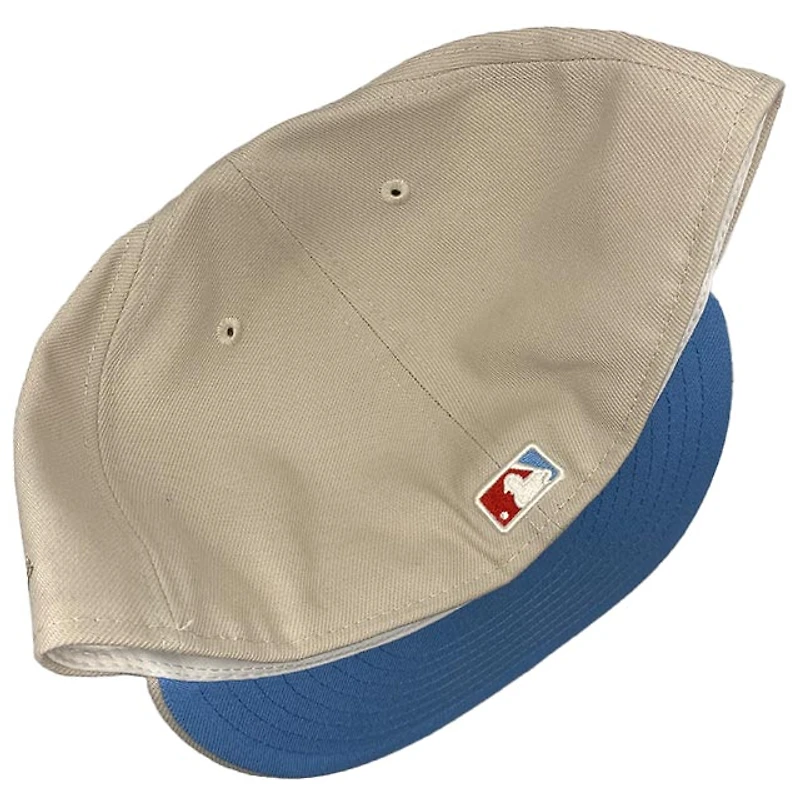 St. Louis Cardinals Cream Busch Stadium Patch Icy Blue UV New Era 59FIFTY Fitted Hat