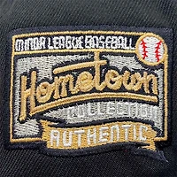 River City Rumblers Black Grey Safari Hometown Collection Side Patch New Era 59Fifty Fitted Hat