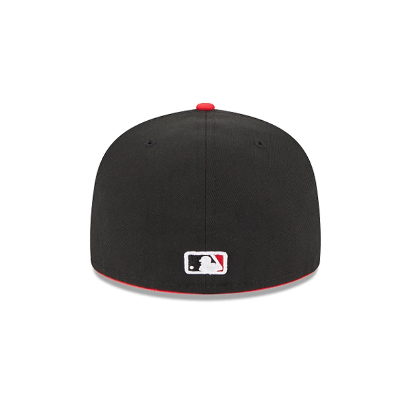 Cincinnati Reds Black 2023 City Connect 59FIFTY Fitted Hat