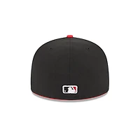 Cincinnati Reds Black 2023 City Connect 59FIFTY Fitted Hat