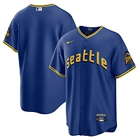 Seattle Mariners Nike Royal Blue 2023 City Connect Player Jersey