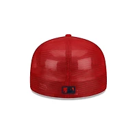 St. Louis Cardinals Red 2023 Batting Practice Gray UV New Era 59FIFTY Fitted Hat
