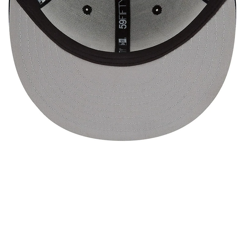 St. Louis Cardinals Black 2023 Batting Practice Gray UV New Era 59FIFTY Fitted Hat