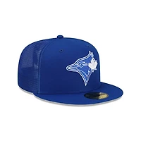 Toronto Blue Jays Royal 2023 Batting Practice Gray UV New Era 59FIFTY Fitted Hat
