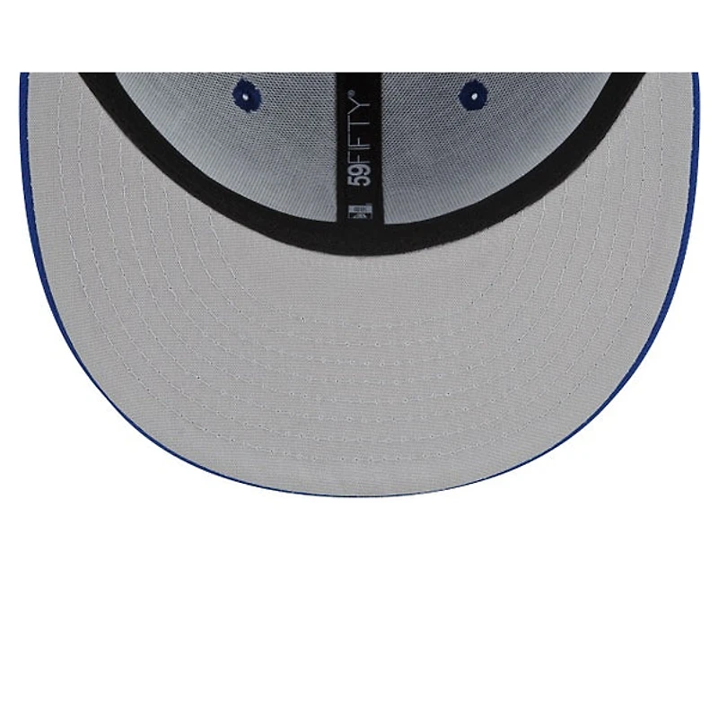 Toronto Blue Jays Royal 2023 Batting Practice Gray UV New Era 59FIFTY Fitted Hat