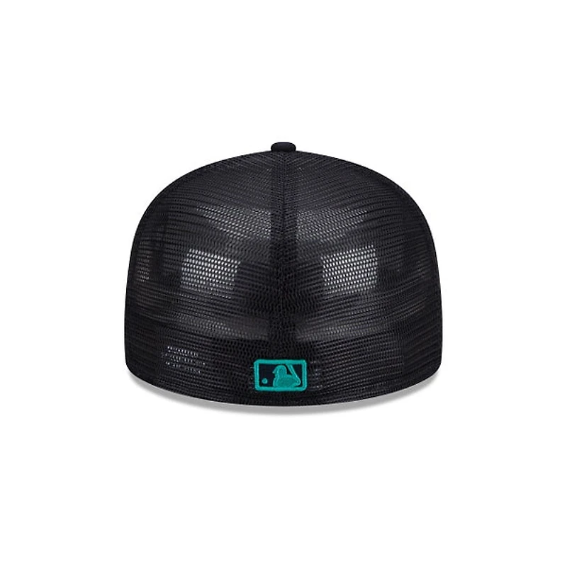 Seattle Mariners Navy 2023 Batting Practice Gray UV New Era 59FIFTY Fitted Hat