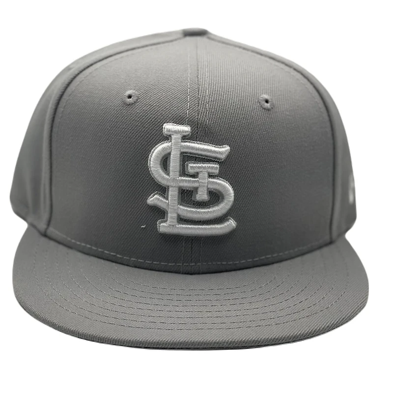 St. Louis Cardinals Gray Basic STL UV New Era 59FIFTY Fitted Hat
