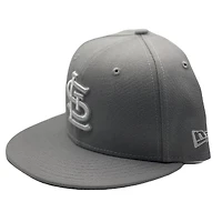 St. Louis Cardinals Gray Basic STL UV New Era 59FIFTY Fitted Hat