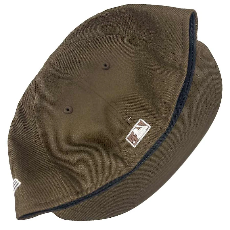 St. Louis Cardinals Light Brown and White Basic STL UV New Era 59FIFTY Fitted Hat