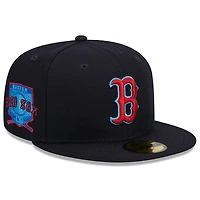 Boston Red Sox Fathers Day 2023 On Field Teal Blue UV New Era 59FIFTY Fitted Hat