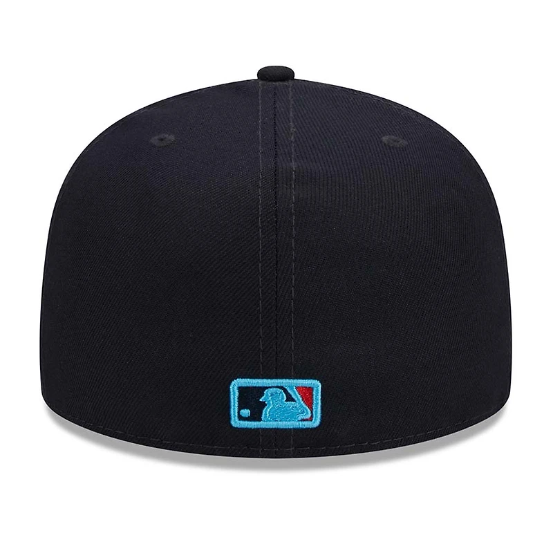 Boston Red Sox Fathers Day 2023 On Field Teal Blue UV New Era 59FIFTY Fitted Hat