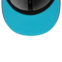 Los Angeles Dodgers Fathers Day 2023 On Field Teal Blue UV New Era 59FIFTY Fitted Hat