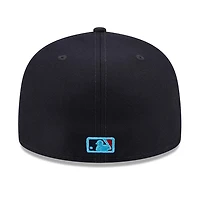 Atlanta Braves Fathers Day 2023 On Field Teal Blue UV New Era 59FIFTY Fitted Hat