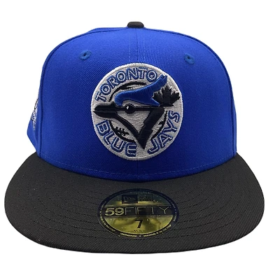 Toronto Blue Jays Royal Two Tone 40th Season Side Patch Gray UV 59FIFTY Fitted Hat