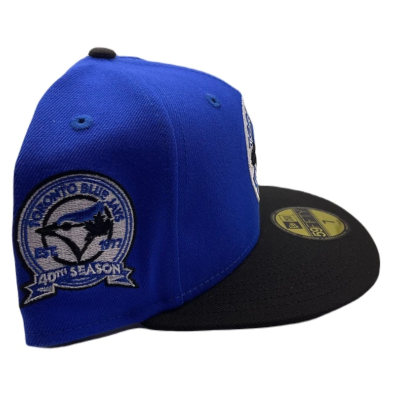 Toronto Blue Jays Royal Two Tone 40th Season Side Patch Gray UV 59FIFTY Fitted Hat