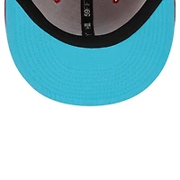 St. Louis Cardinals Fathers Day 2023 On Field Teal Blue UV New Era 59FIFTY Fitted Hat
