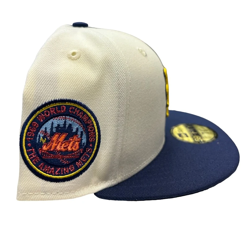 New York Mets Chrome Two Tone Anime Pack 1969 World Champions Patch Green UV Era 59FIFTY Fitted Hat