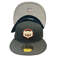 Chicago Cubs Black Anime Pack 1990 All Star Game Patch Gray UV New Era 59FIFTY Fitted Hat