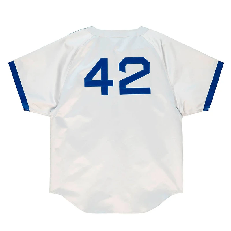 Brooklyn Dodgers Jackie Robinson Mitchell & Ness MLB 1949 Authentic White Jersey