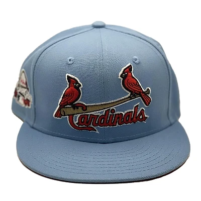 St. Louis Cardinals Coastal Blue 2009 ASG Patch Red UV New Era 59FIFTY Fitted Hat