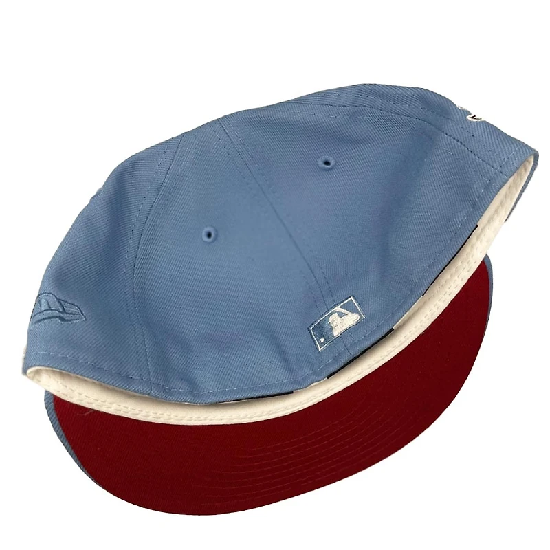 St. Louis Cardinals Coastal Blue 2009 ASG Patch Red UV New Era 59FIFTY Fitted Hat