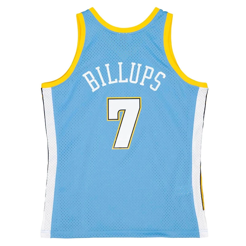 Denver Nuggets Chauncey Billups Mitchell & Ness 2008-09 Hardwood Classics Swingman Player Light Blue Jersey