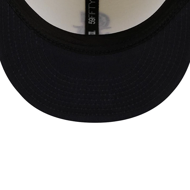 Seattle Mariners Chrome Two Tone 2023 ASG Patch Black UV New Era 59FIFTY Fitted Hat